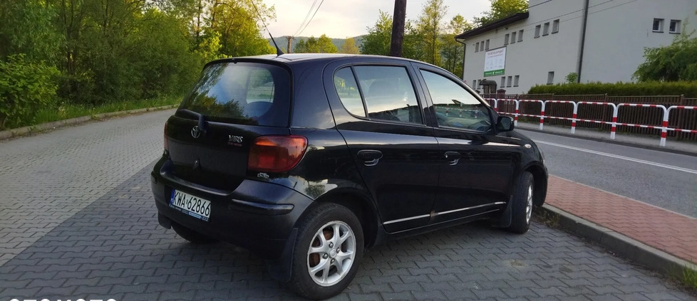 Toyota Yaris cena 6100 przebieg: 255000, rok produkcji 2005 z Sułkowice małe 46